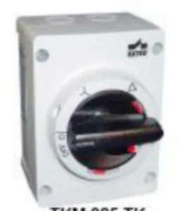 Tähtikolmiokytkin Katko IsoSafe TKK - TÄHTIKOLMIOKYTKIN TKK 3X25A 400V 11KW