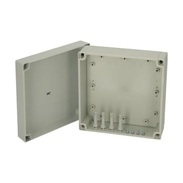 Asennuskotelo ABS Fibox MNX 180x180, ABS 175/75 HG