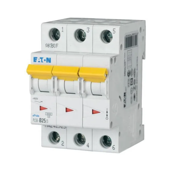 Johdonsuojakatkaisija Eaton Xpole PLS6-C25/3N-MW