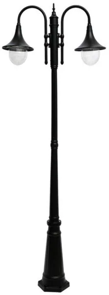 Pihapiirivalaisin Airam Kartano Trumpet Pole, IP44 2XE27 PCC BK