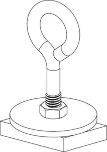 Ripustuskoukku Systemal Presto - ASENNUSTARVIKE SYSTEMAL PRESTO XYRV2404 RIPUSTUSKOUKKU