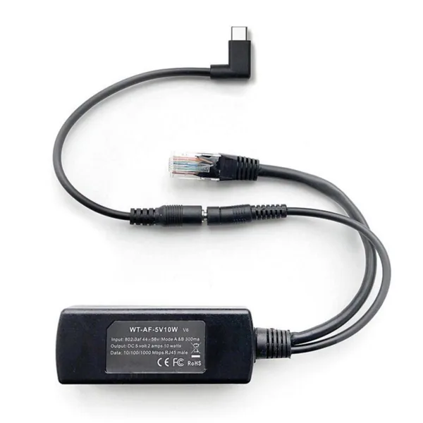 Virtalähde smart things PoE VASTAANOTIN, USB-C, 48V