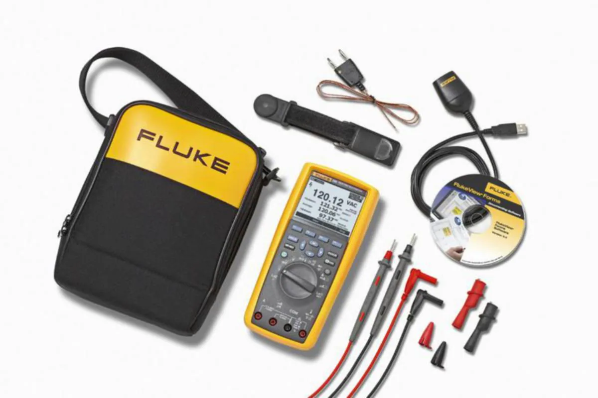 Yleismittaripaketti digitaalinen DMMS Fluke - YLEISMITTARIPAKETTI DIGIT DMMS FLUKE-289/FVF/EUR MIT &OHJELMA