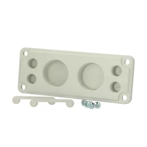 Holkkitiivistelaippa MB, Fibox - LÄPIVIENTILAIPPA FIBOX MB 10861 SET