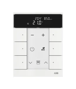 Huonetermostaatti ABB-free@home - HUONETERMOSTAATTI ABB FREEHOME 6-OS T CO2 RH VOC MVAL