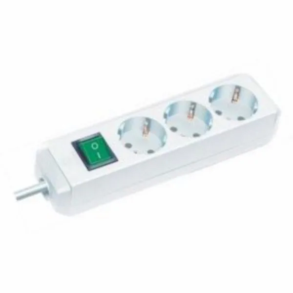 Jatkojohto Brennenstuhl PVC H05VV-F 3-OS 3m MSK 3G1.5 VALK KYTK
