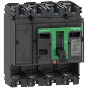 Kompaktikatkaisijarunko Schneider Electric 4P 100kA - KOMPAKTIKATKAIS. RUNKO COMPACT NSX100S RUNKO 100KA 4P 100A