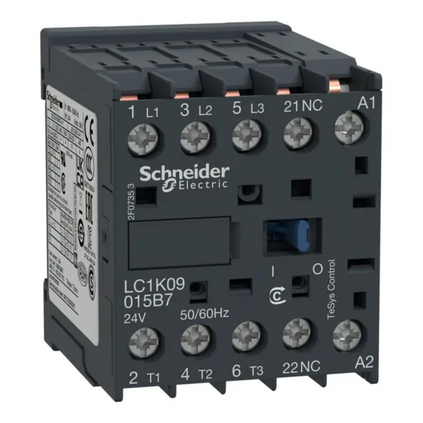 Kontaktori Schneider Electric TeSys LC1K09015M7 9A 3S 0S+1A 220VAC