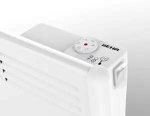 Lämmitin kiinteä/ siirrettävä BT Bluetooth Beha kytkentäkotelolla ja pistotulpalla - LÄMMITIN BEHA PB4FI BT 400W 400X431MM