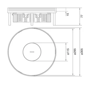 Lattiarasia Hager Electraplan.VE-EE EKQ120 RST - LATTIARASIA ELECTRAPLAN.VE-EE EKQ120 RST D305 PUTKI 15MM