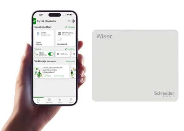 Ohjausyksikkö Schneider Electric Wiser