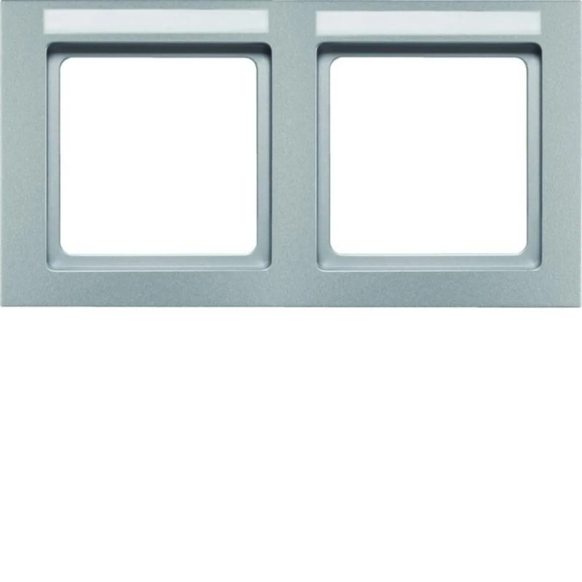 Peitelevy Hager Q.3 2f 80mm horiz. LP ALU – alumiini