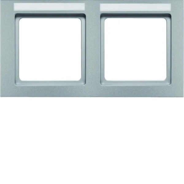 Peitelevy Hager Q.3 2f 80mm horiz. LP ALU