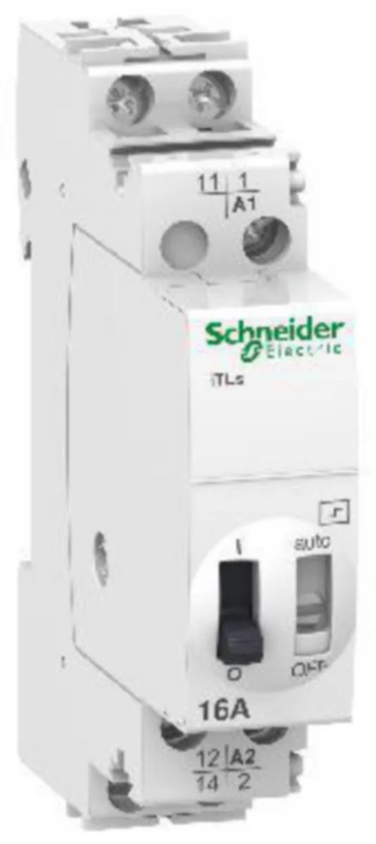 Sysäysrele Schneider Electric Acti 9 ITLS 16A 1V+1S 230VAC/110VDC