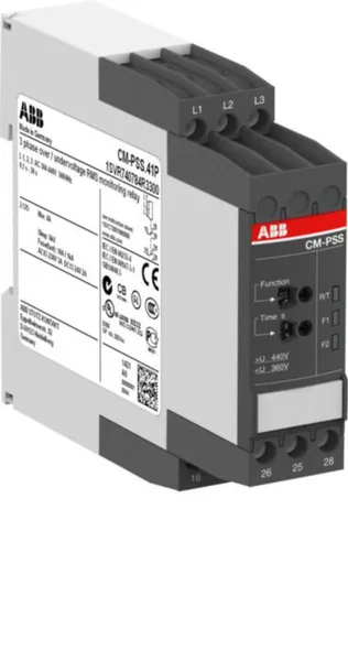 Valvontarele vaihejärjestys ABB CM-PSS.31P, KOLMIVAIHEVALVONTA