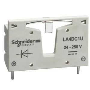 Häiriönpoistodiodi Schneider Electric TeSys - DIODISUOJA TESYS LA4DC1U, DIODISUOJ, 24-250V DC