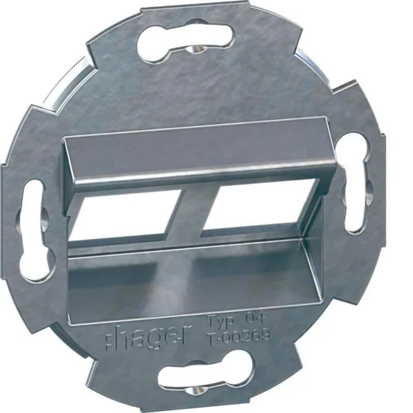 Kanavadatarasia Hager Ecoline GMDM042 2XRJ45 ACTASSI