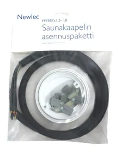 Kiukaan asennuskaapelipaketti a-collection - ASENNUSKAAPELI A-COLLECTION HVSB7X1,5-1,0 SAUNAJ.ASPKT