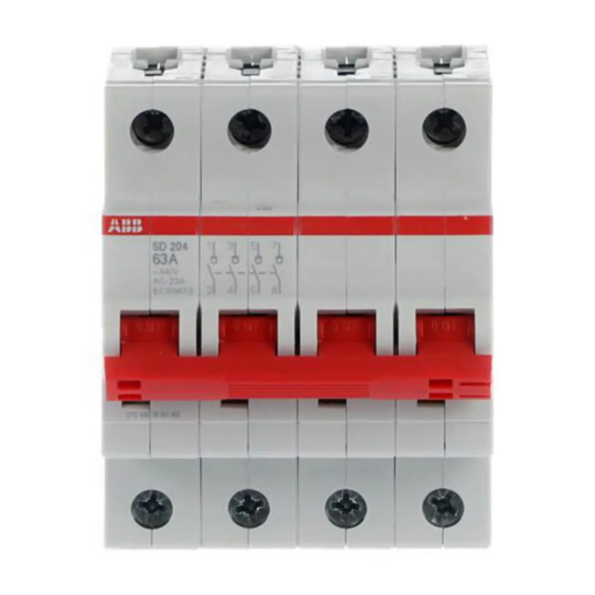 Kuormankytkin vipu ABB SD200 4P 63A