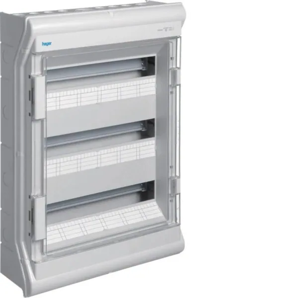 Moduulikotelo pinta PS Hager Vector VE312AK 3x12M IP54