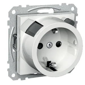 Pistorasia Schneider Electric Exxact 1-osainen vikavirtasuojalla - VIKAVIRTAPISTORASIA EXXACT 1S+RDC 16A/IP20 UKR VAL