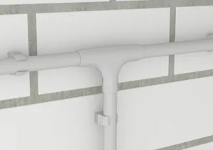 Suojaputken T-kappale OBO VBS Quick-Pipe muovi - T-KAPPALE MUOVI VBS 3000 TMS M16 RW