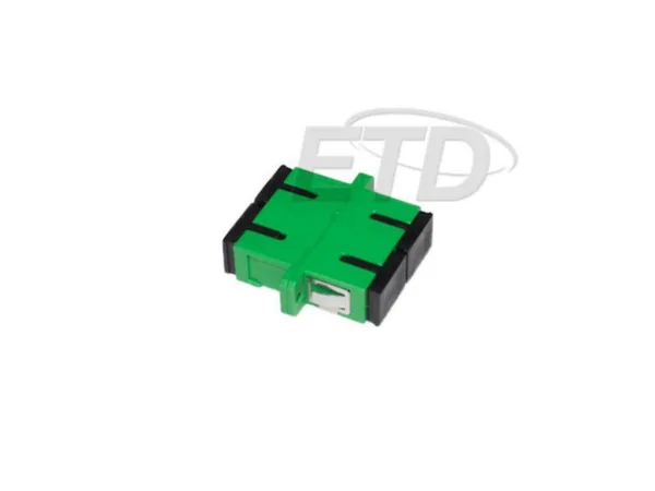 Valokuituadapteri ETD DSC/APC-DSC/APC VIHREÄ