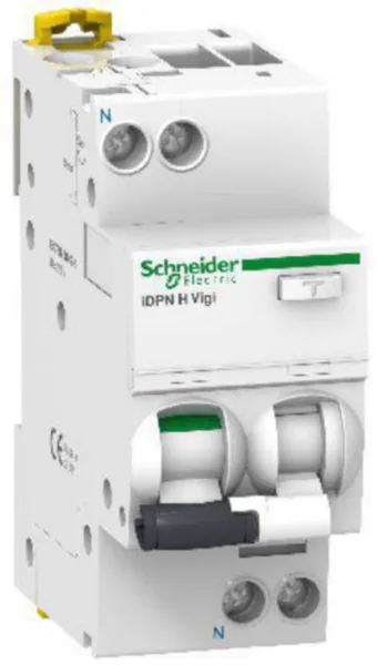 Vikavirtajohdonsuojakatkaisija Schneider Electric Acti 9 IDPN VV.KATK 2C6 30MA A 10KA