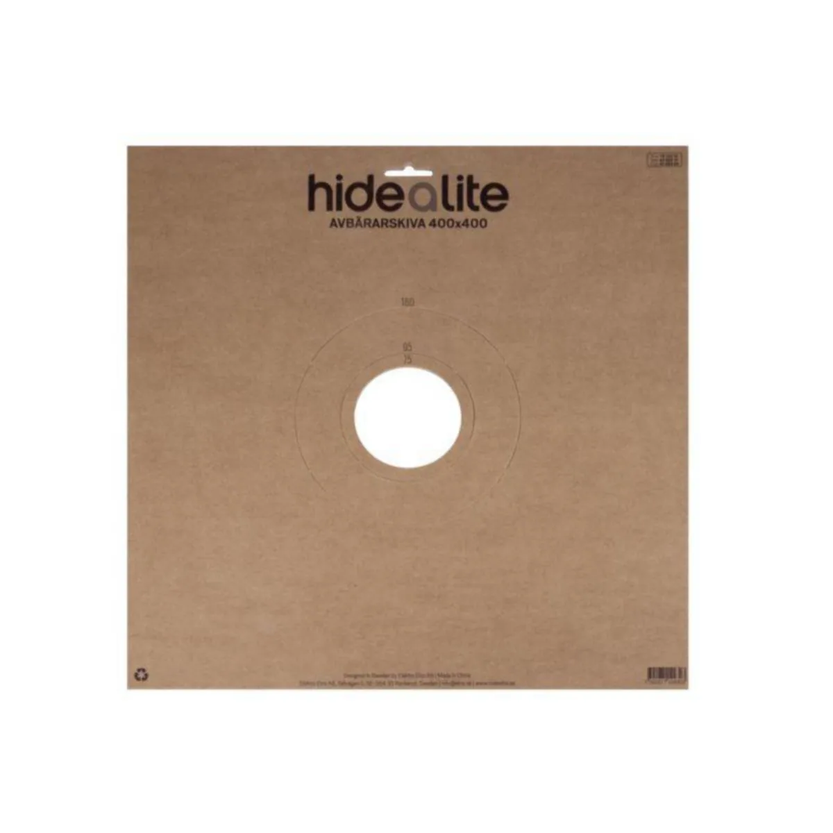 Alasvalo Hide-a-lite taustalevy - ASENNUSLEVY HIDE A LITE TAUSTALEVY 400X400