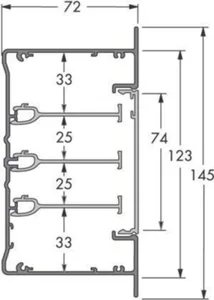 Johtokanava Schneider Electric Thorsman INKA - JOHTOKANAVA THORSMAN INKA U 123-4 AL VAL