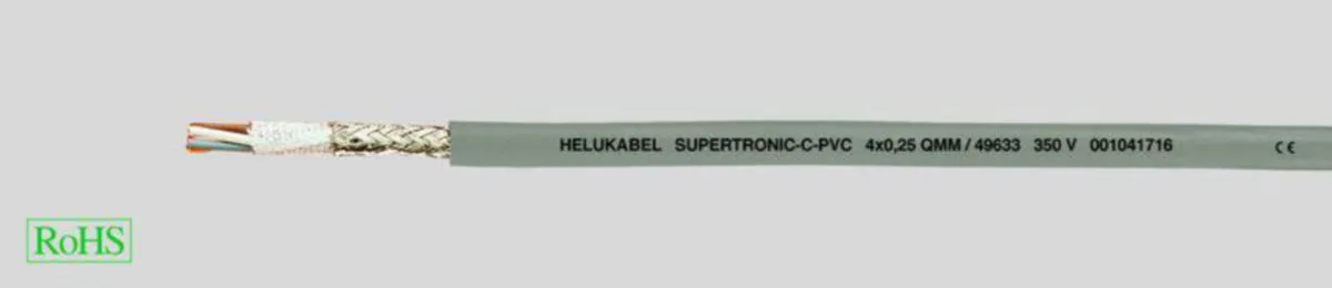 Ketjukaapeli Helukabel Supertronic®-C-PVC SUPERTR,-C-PVC 10X0,14
