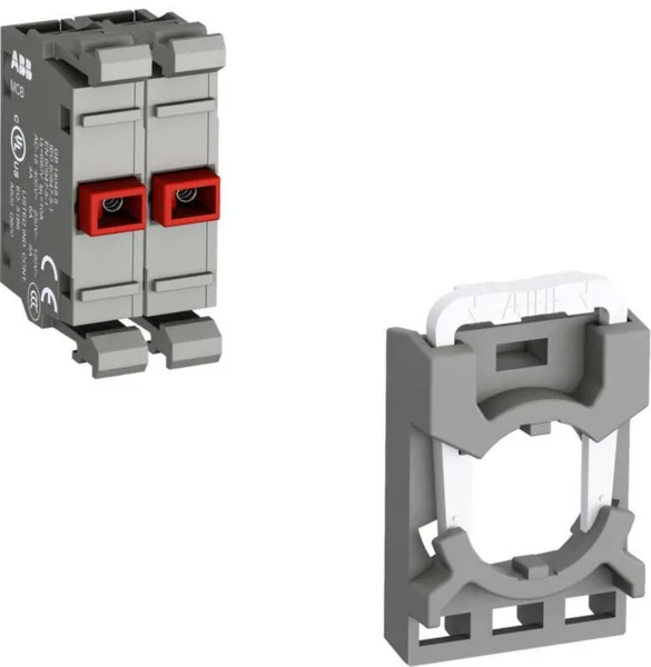 Kosketinelementti ABB Modular MCB KAKSOISLOHKO+PIDIN 2NC