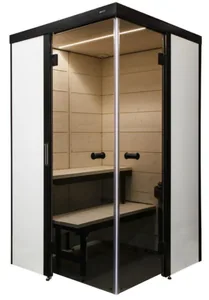 Kylpyhuonesauna Smartfold 2.0 Harvia - KYLPYHUONESAUNA HARVIA SMARTFOLD 2.0. OIKEAK. VALK.