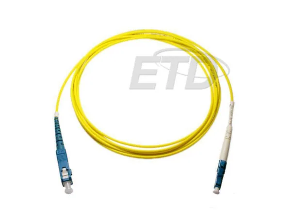 Kytkentäkaapeli-kuitu ETD SC - LC SM 10 M SPX