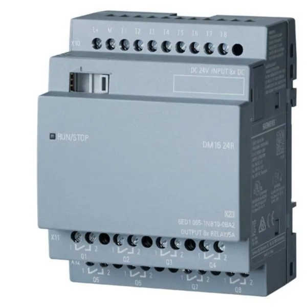 Laajennusmoduuli Siemens LOGO! LOGO 6ED1055-1NB10-0BA2. DM16 24R