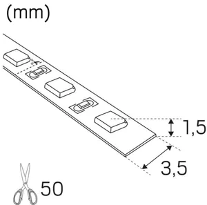 LED-nauha Hide-a-lite LEDstrip RXM IP20 - LED-NAUHA HIDE A LITE LEDSTRIP RXM IP20 24V 3000K 5M