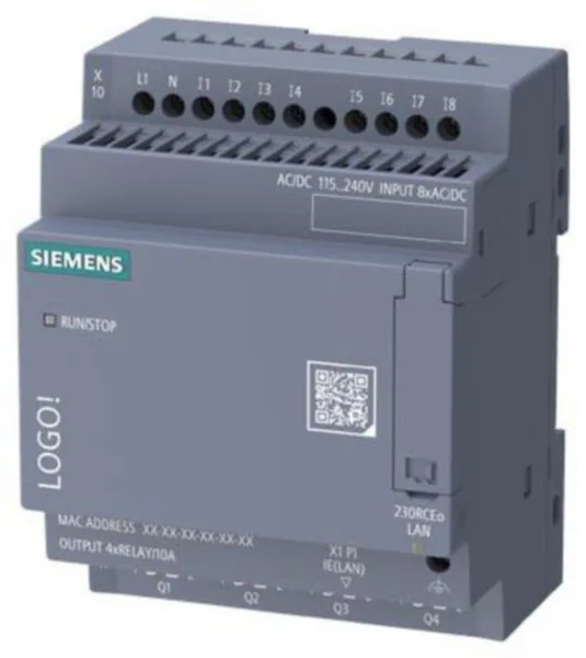 Ohjelmoitava rele Siemens LOGO! LOGO 230RCEO 9 , V9