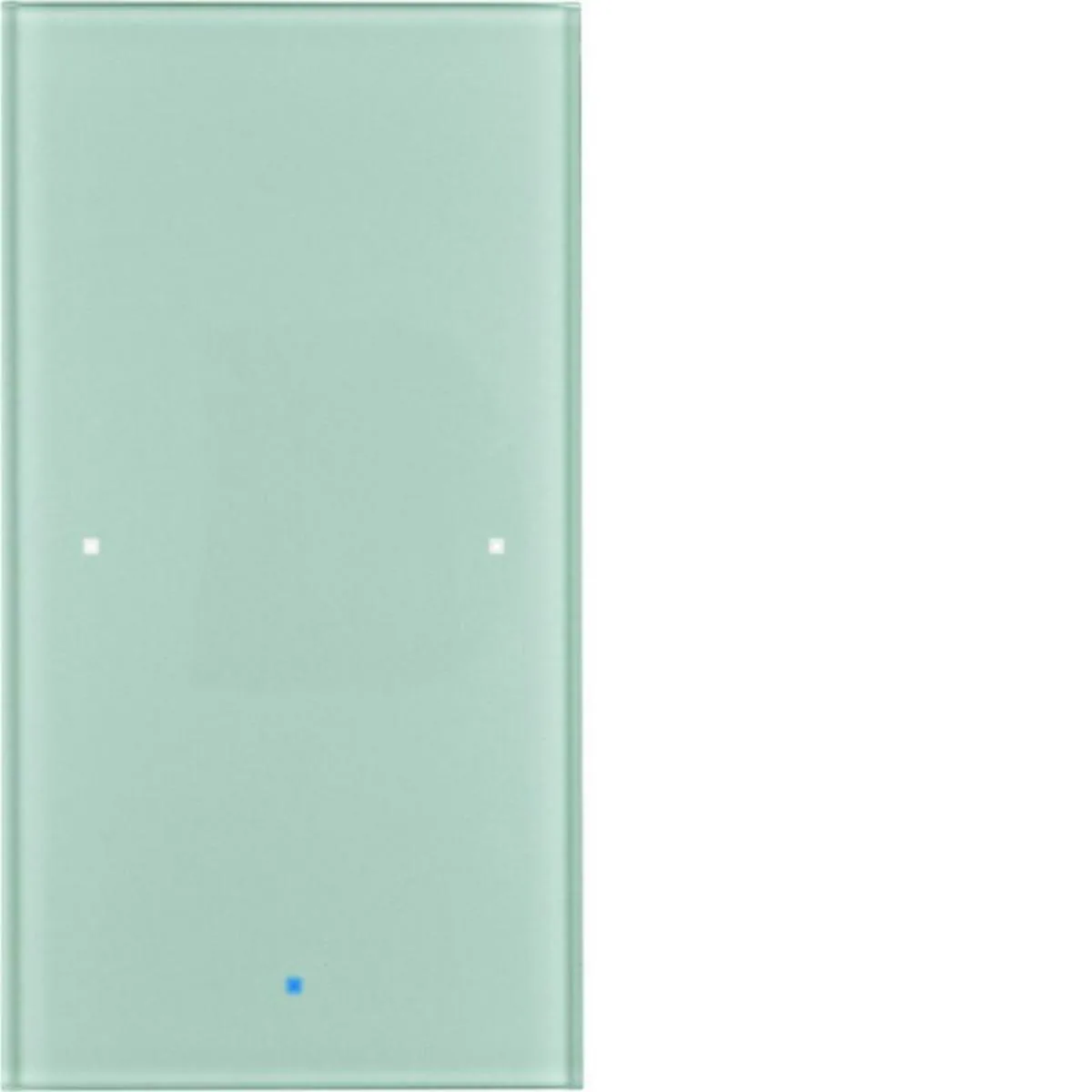 Painike KNX Hager TS Sensor 1OS. LISÄT. LASI ALU – alumiini