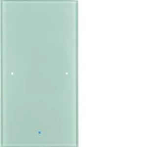 Painike KNX Hager TS Sensor - PAINIKE KNX TS SENSOR 1OS. LISÄT. LASI ALU