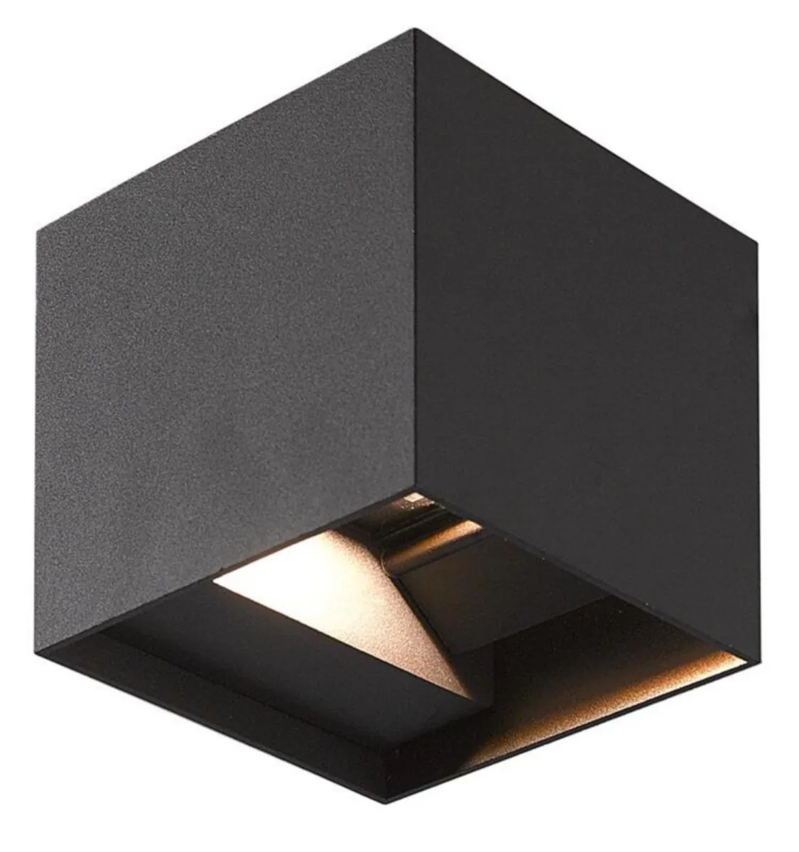 Seinä/kattovalaisin FTLight Iina - SEINÄ/KATTOVALAISIN ULKO IINA 2X5W MUSTA 3000K
