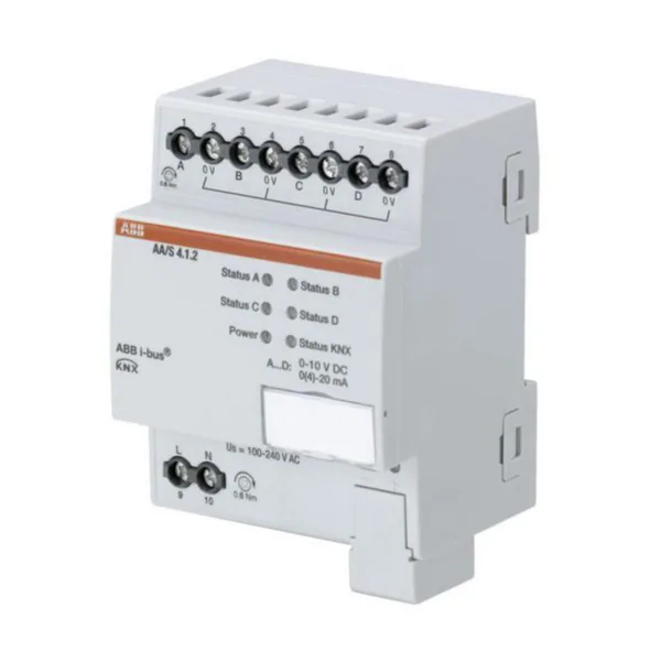 Analogialähtöyksikkö KNX ABB DIN