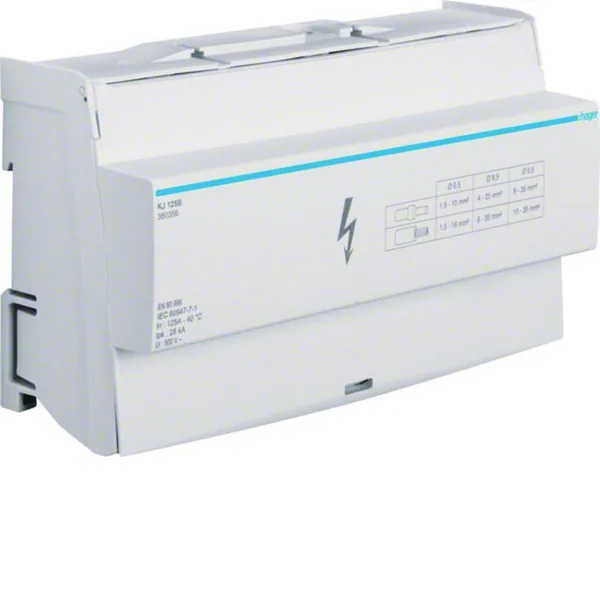 Haaroitusliitin Hager kannella KJ125B 4N 125A