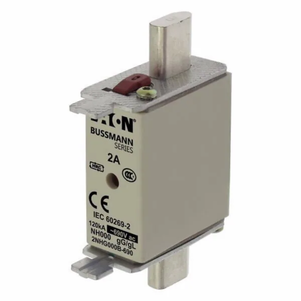 Kahvasulake Bussmann 690VAC 2NHG000B gG-gL 2A 000