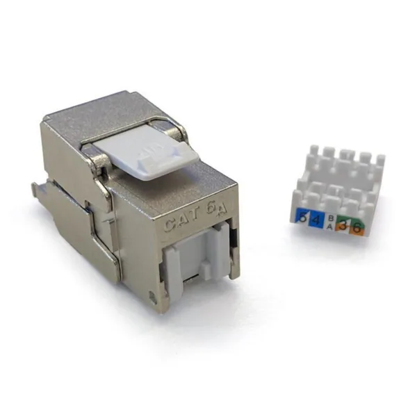 Liitinyksikkö Eurolan CAT6A STP Keystone TOOLLLESS PÖLYLUUKULLA
