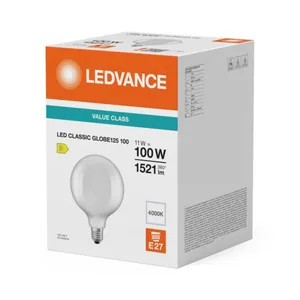 Sisustuslamppu Ledvance Value Classic - SISUSTUSLAMPPU VALUE CLASSIC G125 11W/840 1521LM E27 FR