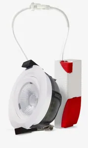 Alasvalo Black Box Unilamp Half - ALASVALO UNILAMP HALF IP44 8W 4K WHITE