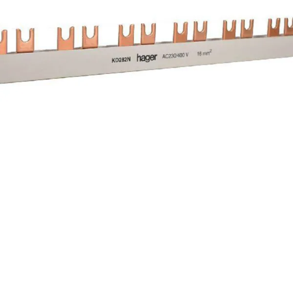 Asennustarvike Hager, KD282N 2-NAP 80A L1,L2,H 1M