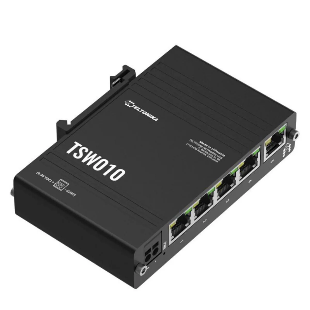 Ethernet kytkin Teltonika 5PORT 10/100 INDUSTRIAL POE
