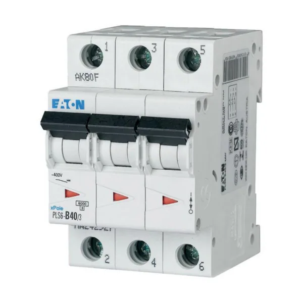 Johdonsuojakatkaisija Eaton Xpole PLS6-B40/3-MW