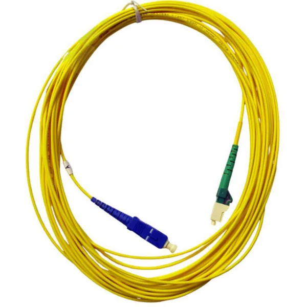 Kytkentäkaapeli-kuitu Finnsat SM SC UPC/LC APC SIMPLEX 10 M